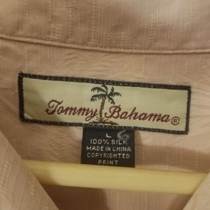 Tommy Bahama Silk shortsleeve palm trees